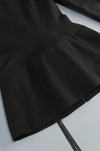 V Bağcıklı Blazer - Phentora