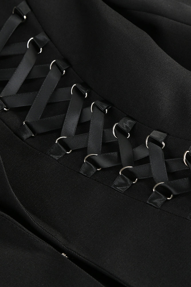 V Bağcıklı Blazer - Phentora