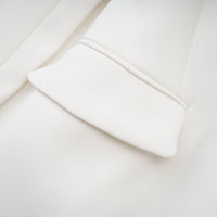Aurora Siyah - Beyaz Blazer Elbise - Phentora