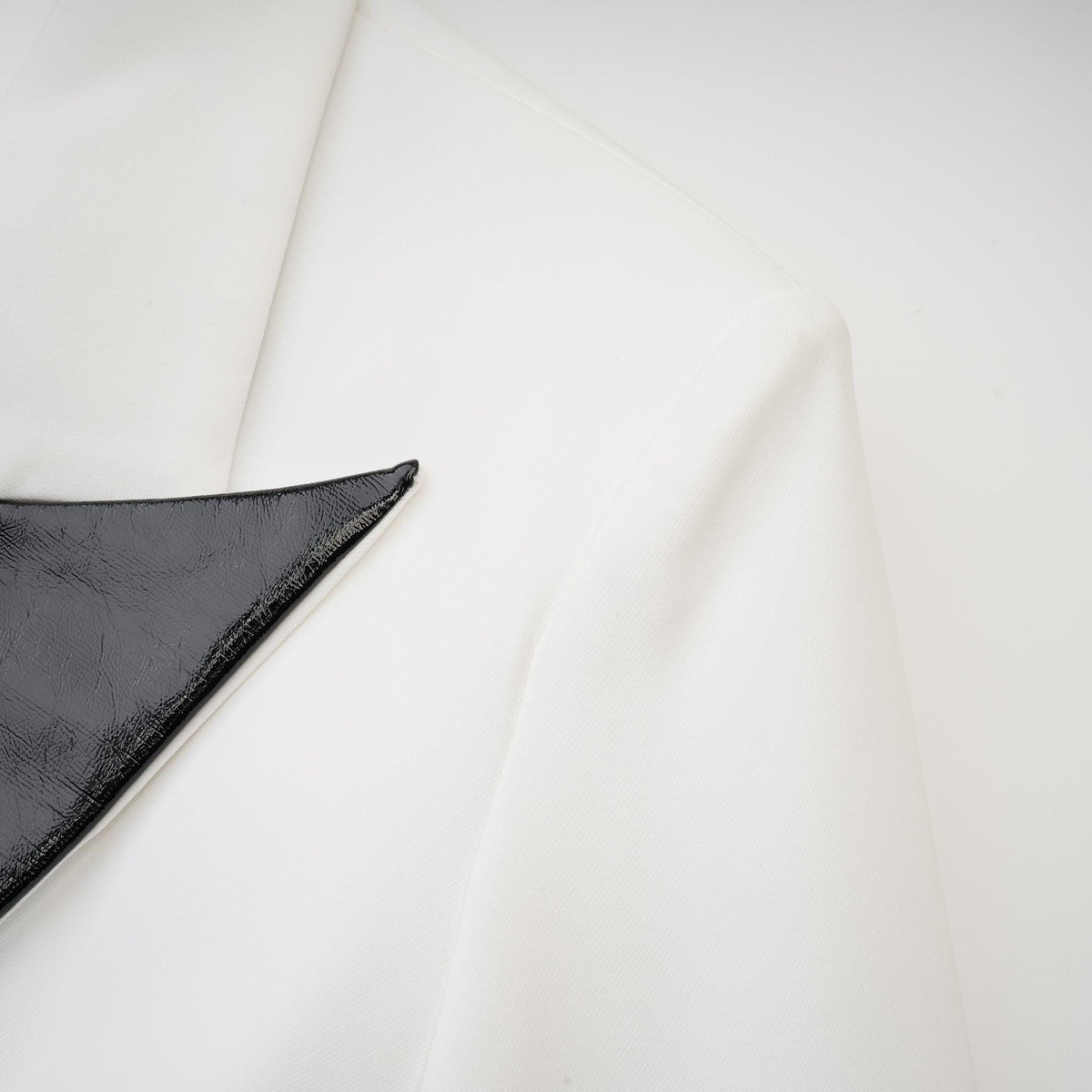 Aurora Siyah - Beyaz Blazer Elbise - Phentora