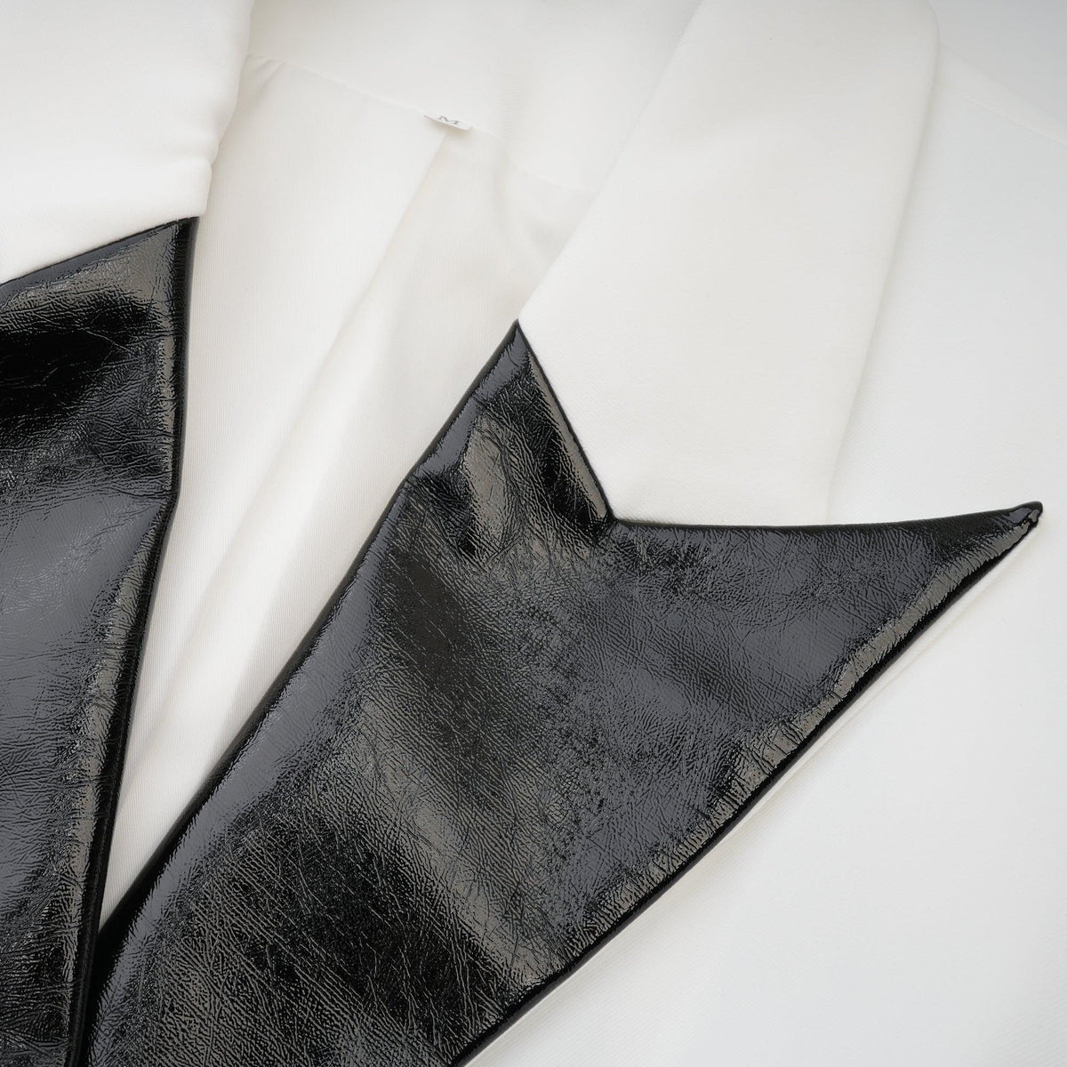 Aurora Siyah - Beyaz Blazer Elbise - Phentora