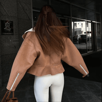 Arlise Yapılandırılmış Kürklü Ceket - Phentora