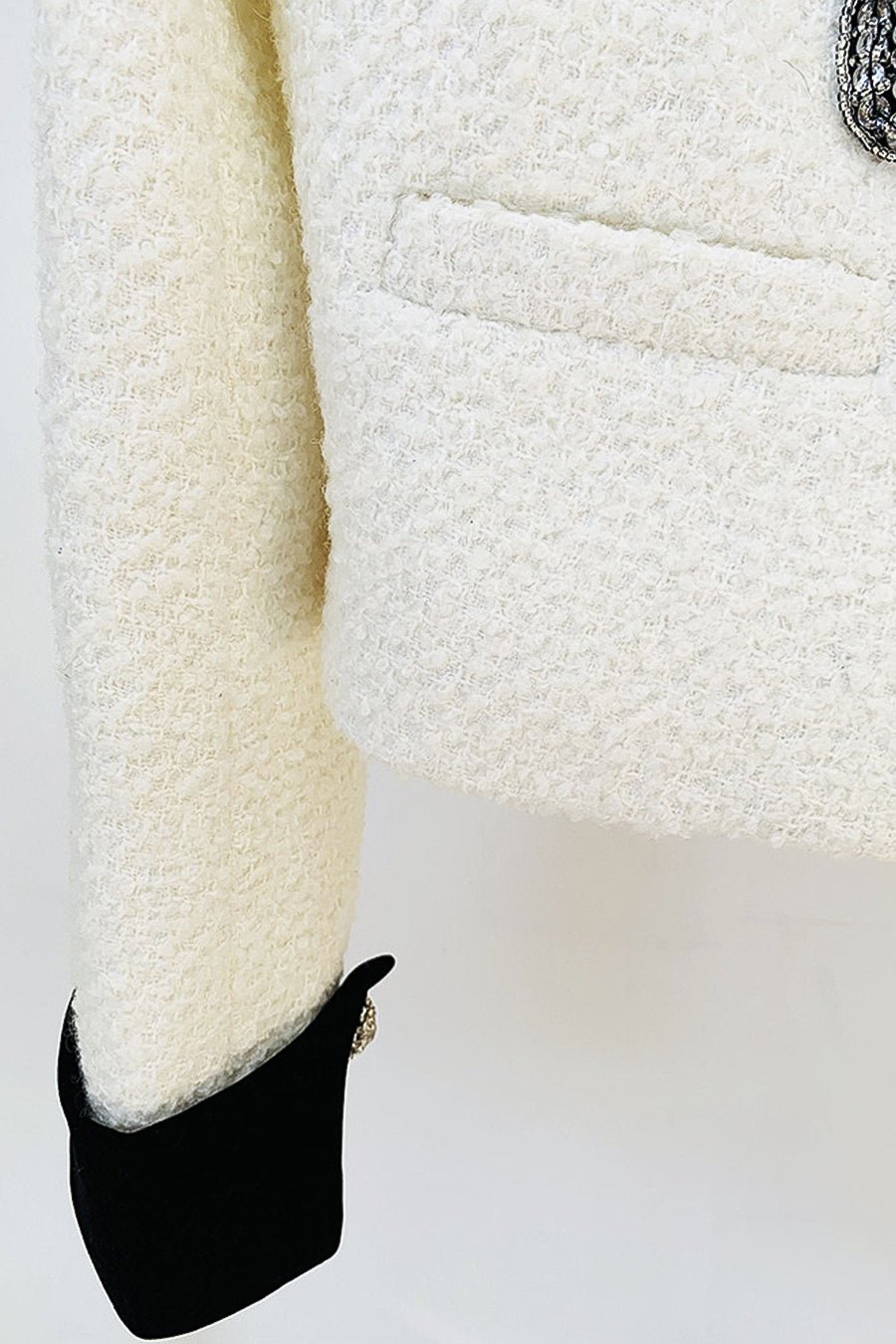 Metalik Tüvit Blazer - Phentora